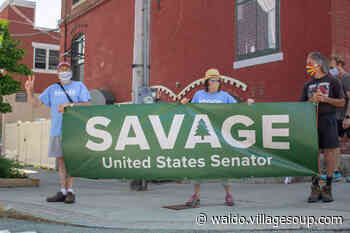 Savage supporters gather in Belfast - By Kendra Caruso - Republican Journal