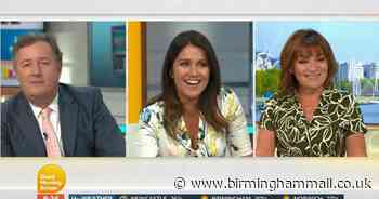 GMB fans squirm after Lorraine's 'weird' exchange with Piers Morgan