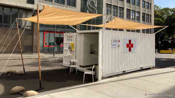 Shipping-container coronavirus testing centre trialled in Australia