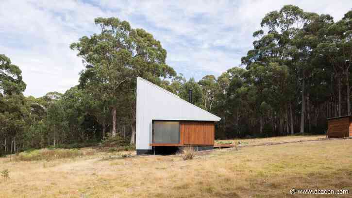 Maguire + Devin builds minimalist off-grid cabin retreat on Bruny Island