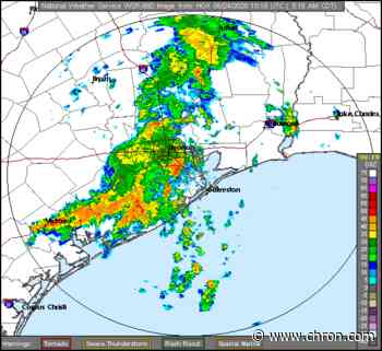 Storms dump an inch of rain over Houston, more showers throughout the day