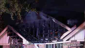Houston firefighters injured in partial collapse during house fire