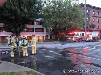 One woman displaced following downtown high-rise fire