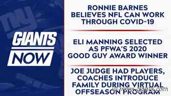 Giants Now (6/24): SVP of Medical Services/Head Athletic Trainer Ronnie Barnes believes NFL can work through COVID-19 - Giants.com
