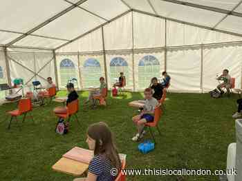 Primary school is one of UK's first to reopen to all years
