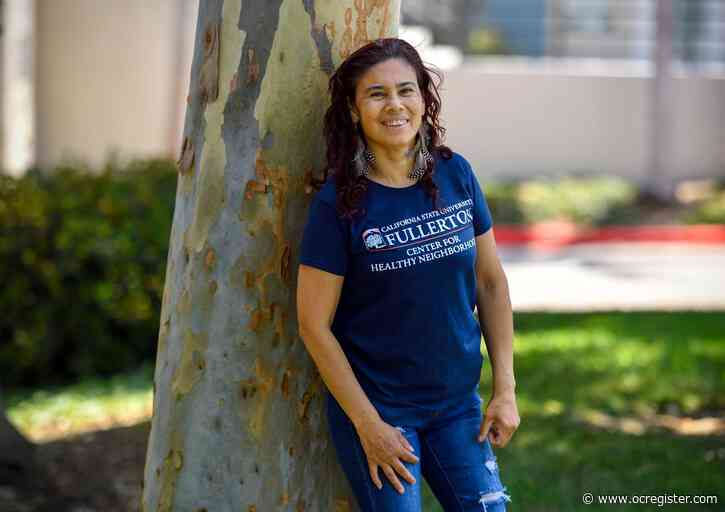 Volunteer is always there when CSUF’s Center for Healthy Neighborhoods needs a hand