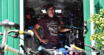 The man repairing bikes for hundreds of children in Wales