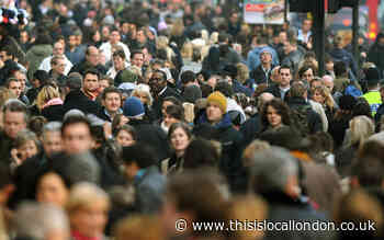 Greenwich and Dartford's populations rise by over 30%