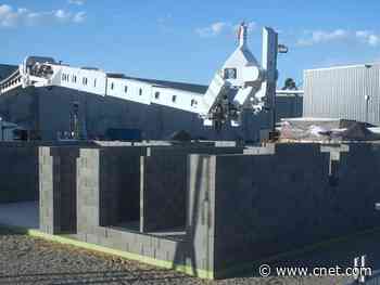 Bricklaying robot hits new milestone: 200 bricks in an hour     - CNET