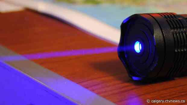Pilot landing at Lethbridge airport temporarily blinded by laser pointer