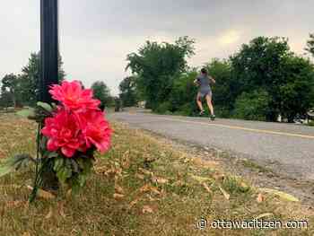 Egan: Killed by a wayward car on NCC path. And then silence