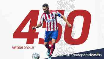 Koke suma y sigue: 450 partidos y en el olimpo del Atlético - Mundo Deportivo