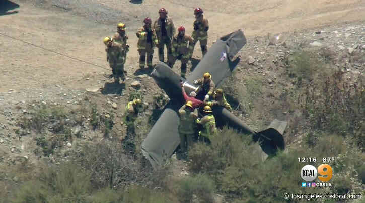 Pilot Survives Crash Of Small Plane In Upland