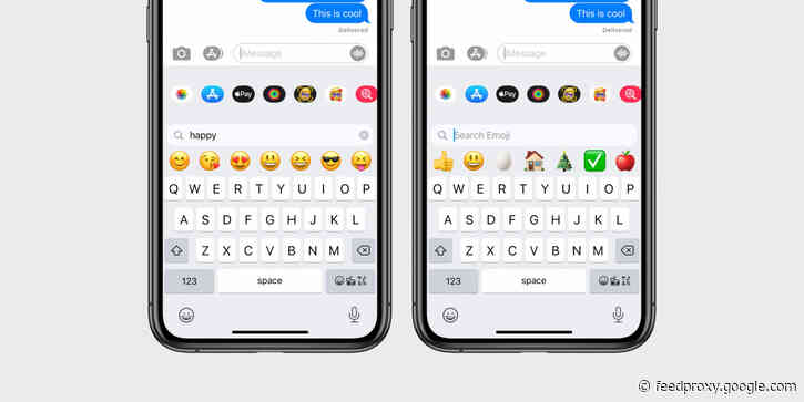 iOS 14: Apple keyboard finally adds emoji search