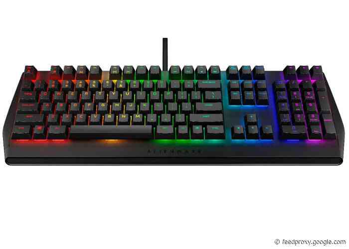 Alienware RGB mechanical gaming keyboard AW410K unveiled by Dell