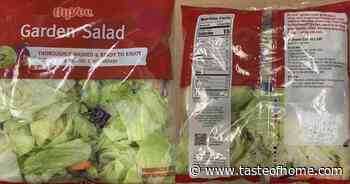 The FDA Is Investigating a Cyclospora Outbreak That May Be Linked to Bagged Salad