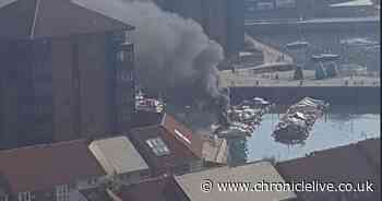 North East news LIVE: Boats catch fire at Sunderland marina