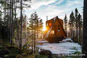 An Adventurous Couple Build an A-Frame Cabin in the Mountains of Quebec - Dwell