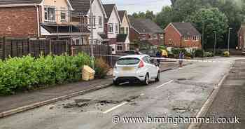 This huge hole in Tamworth road explained