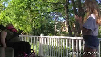 People Inc. arranges outdoor visitations for families of those living in the group homes