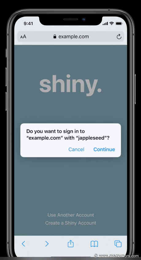 Face ID and Touch ID Logins Coming to Websites With Safari Web Authentication API