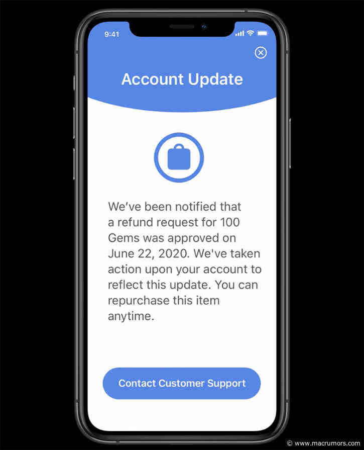 Apple Now Letting Developers Know When Customers Request In-App Refunds to Prevent Scams