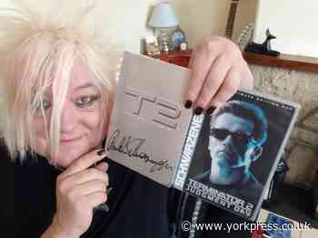 Terminator fan Stevie Ze Suicide stunned by gift from Arnie