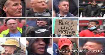 11 people police want to speak to after violent scenes at Newcastle protests