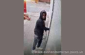 CCTV appeal over ATM damage – Bristol