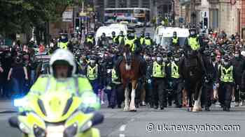 Police response to Glasgow protests questioned by politicians