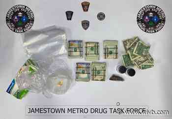 Man facing drug charges following seizure of marijuana, fentanyl, meth, and cash in Jamestown