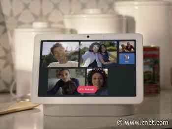 Google Meet and Duo add group video calls to Nest Hub Max     - CNET