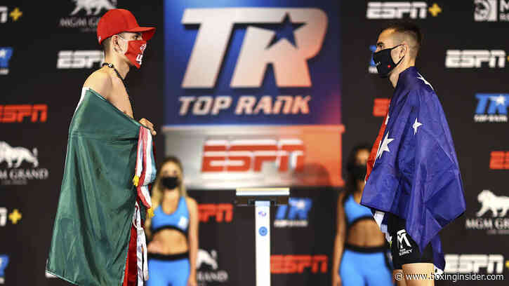 Jason Moloney vs Leonardo Baez: Fight Preview and Weigh-in Results