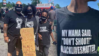 Long Island designer creates wearable art to support "Black Lives Matter" movement