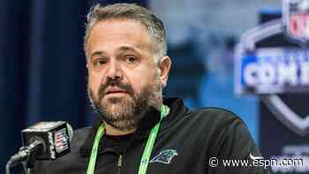 Panthers coach Rhule considering taking a knee