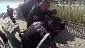NYPD officer charged with strangulation after caught-on-camera incident
