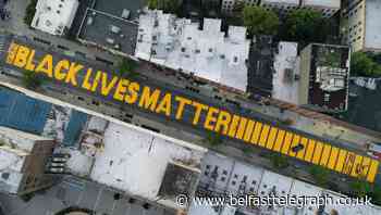 Trump tweets about plan for Black Lives Matter mural in front of his tower