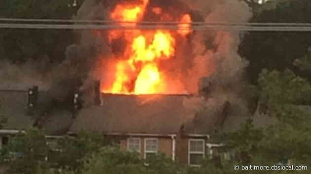 Crews Investigating Cause Of Apartment Fire In Annapolis