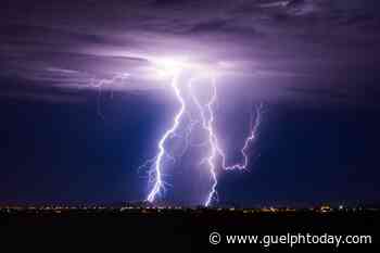 Thunderstorm watch issued for Guelph and area - GuelphToday