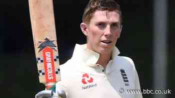 England's Zak Crawley says club cricket should return