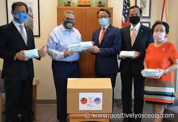 City of Kissimmee receives 1000 medical masks donated by Taiwanese Government - positivelyosceola.com