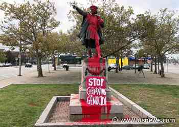 Providence Columbus Statue Removed While Future Determined - U.S. News & World Report