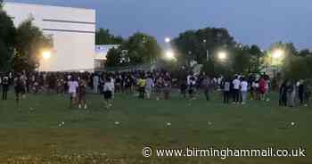 Second night of chaos as '400 ravers' invade city park