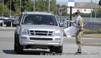 Mobile coronavirus testing site in Warrington throughout July