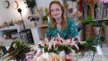À Arras, Marie Boucard fait briller ses créations dorées avec son bar à fleurs - La Voix du Nord