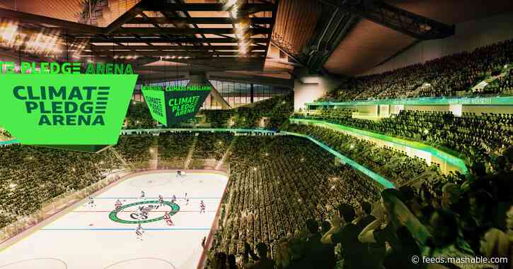 Mother Earth reportedly stoked for Amazon's new 'Climate Pledge Arena' hockey stadium