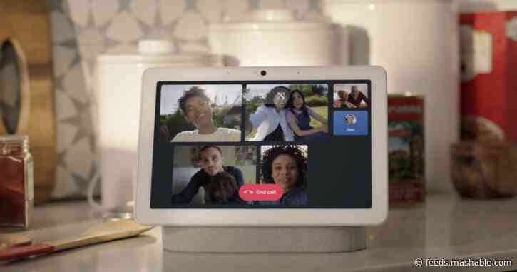 Google Nest Hub Max takes on Facebook's Portal with group video chats