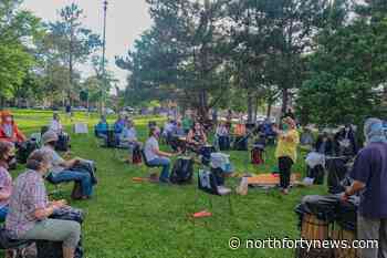 Off the Hook Arts Threw Their First-Ever Community Drum Circle - North Forty News