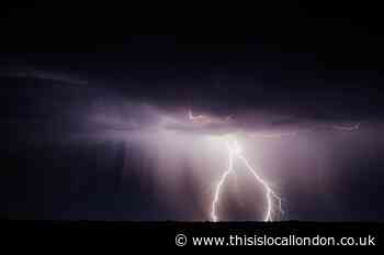 Hertfordshire and Essex under Met Office thunder warning