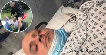 See Robin Armstrong's prank backfire massively - leaving him with a broken back